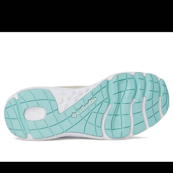 Size 12 Columbia Womens PFG Castback Non Slip Boat Shoe, Fossil/Spray, - Picture 3 of 6